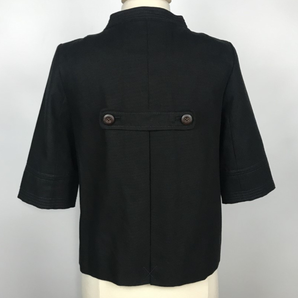 J CREW San Telmo Refined Silk Canvas Coat  New - Picture 6 of 8